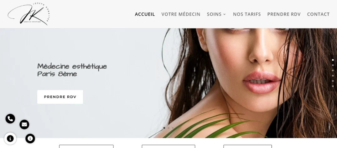 Medecine Esthetique Paris — published project visual 1