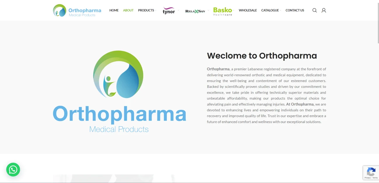Orthopharma — published project visual 1