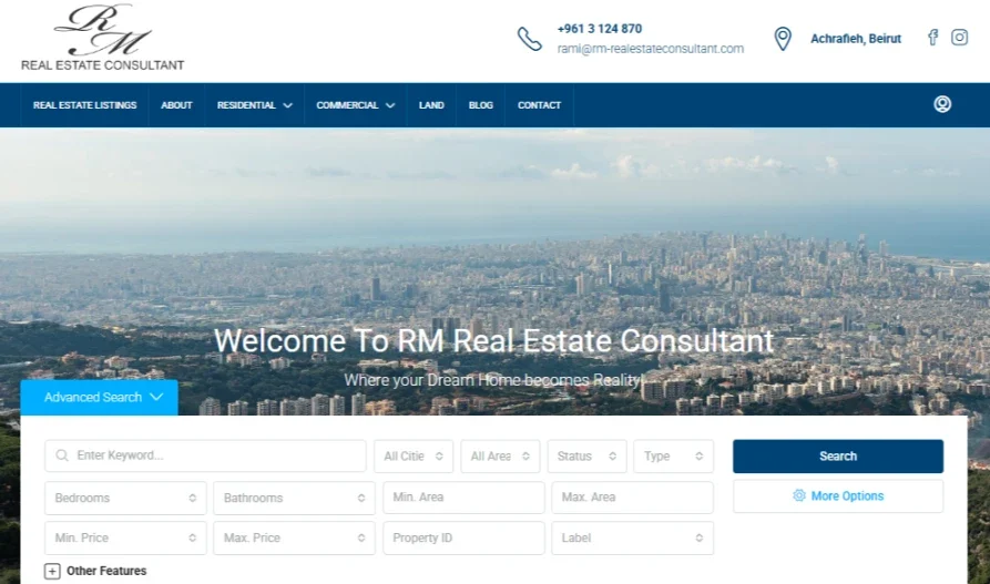 RM Real Estate Consultant — published project visual 1