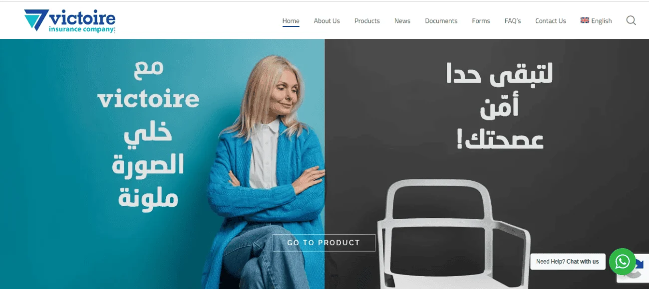 Victoire Insurance — published project visual 1